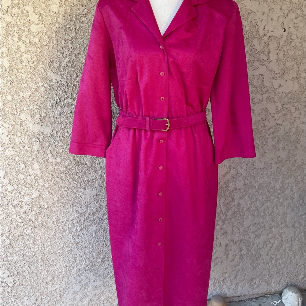 Vintage Maroon Dress